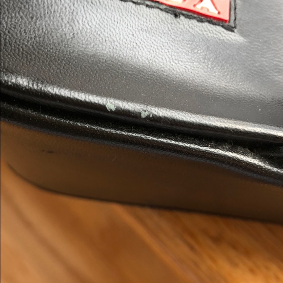 Prada Linea Rosa Leather Platform Sandals - Picture 3 of 7